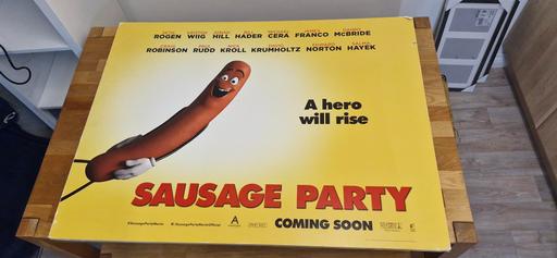 Buy & Sell Central London Pimlico - Central London - Photos for Sausage Party 40x30 inch foam promo board