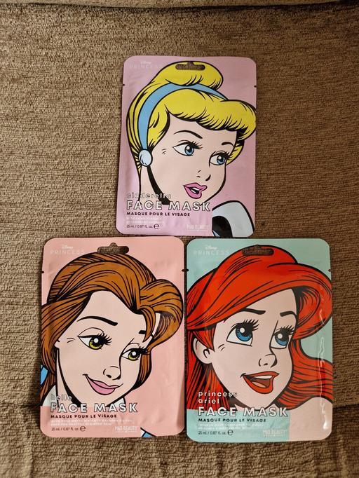 Buy & Sell Kent Thanet - Photos for bn 3 x Disney Princess facemasks