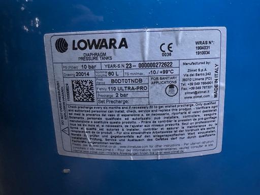 Buy & Sell South East London Lambeth - South East London - Photos for LOWARA 10BAR PRESSURE VESSELS