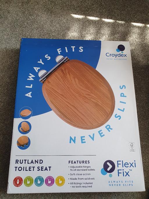 Buy & Sell North Northamptonshire Telford Way Industrial Estate - North Northamptonshire - Photos for New Croydex Rutland toilet seat