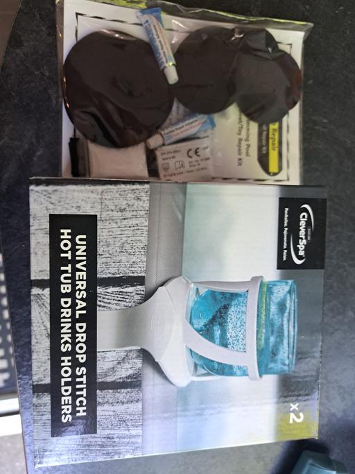 Buy & Sell West Midlands Dudley - Photos for hot tub repair kit and drinks holders new
