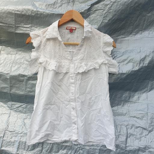 Buy & Sell West Midlands Dudley - Photos for Joe Browns White Button Up Shirt Blouse 12