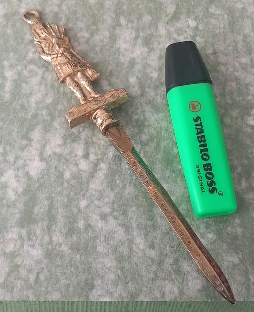 Buy & Sell Merseyside Saint Helens - Photos for vintage brass Scottish piper letter opener