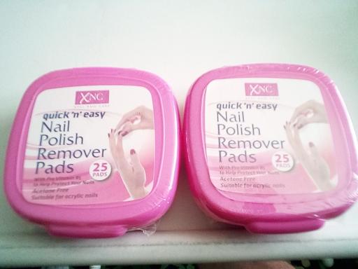 Buy & Sell Lincolnshire East Lindsey - Photos for 2 boxes of nail polish remover pads