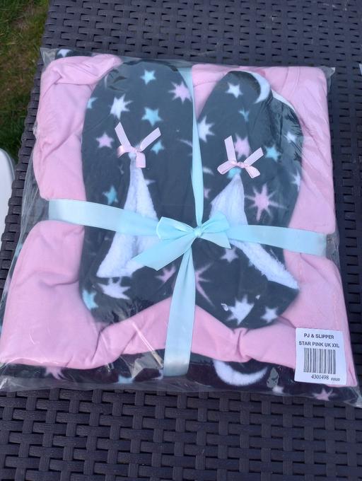 Buy & Sell West Midlands Birmingham - Photos for Bnip Fleece PJ's & Slippers Set size xxl