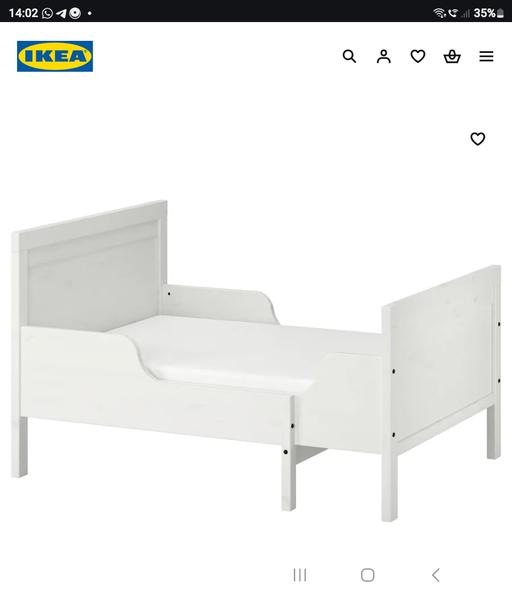 Buy & Sell Greater Manchester Trafford - Photos for SUNDVIKExt bed frame with slatted bed base