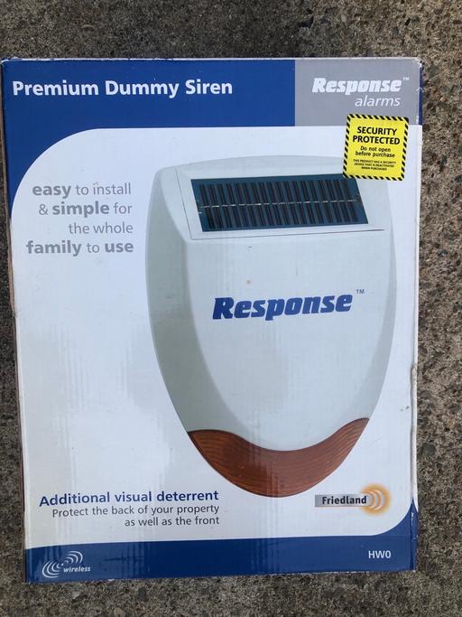 Buy & Sell Swansea - Wales Llansamlet - Swansea - Photos for Response premium dummy alarm