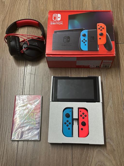 Buy & Sell West Midlands Dudley - Photos for Nintendo Switch with Game and Headset - Boxed