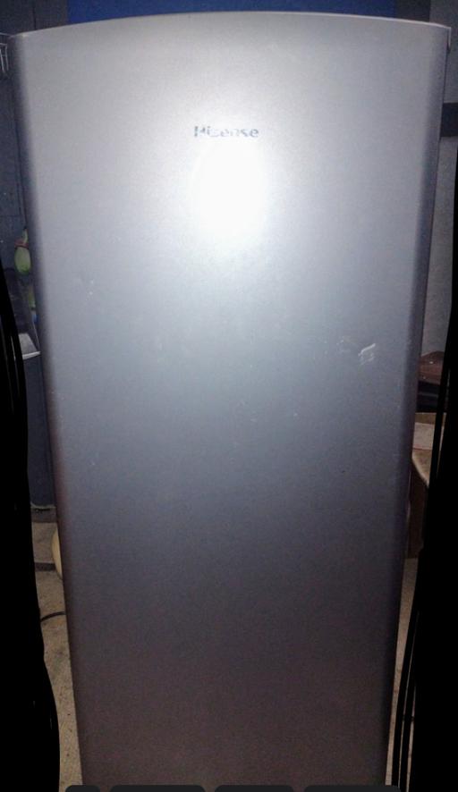 Buy & Sell West Yorkshire Calderdale - Photos for FRIDGE - SILVER TSLL FRIDGE WITH FREEZER