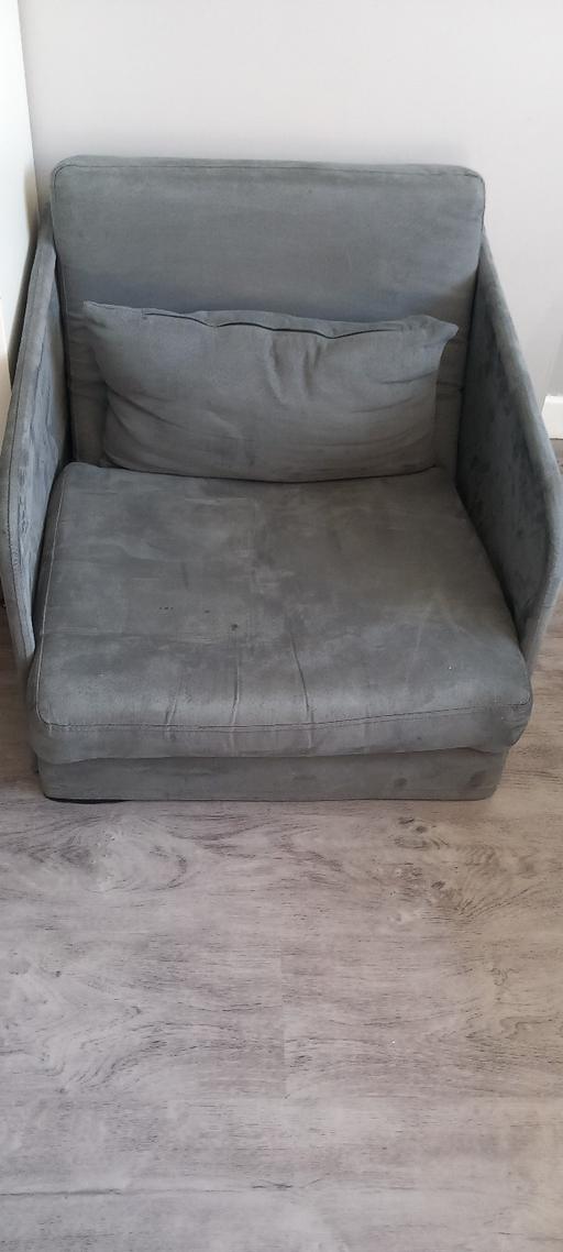Buy & Sell West Midlands Sandwell - Photos for Suede sofa chair