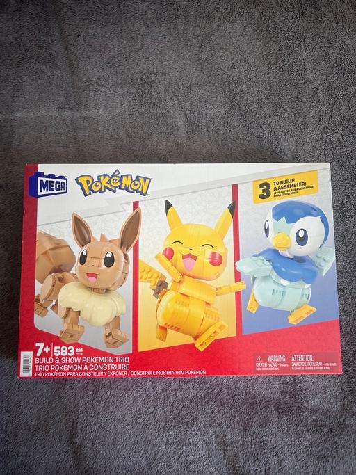 Buy & Sell West Midlands Birmingham - Photos for MEGA Pokémon Trio Figures building set