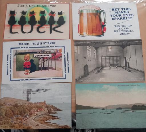 Buy & Sell Merseyside Saint Helens - Photos for 06 vintage 1930s 40s mixed postcards a