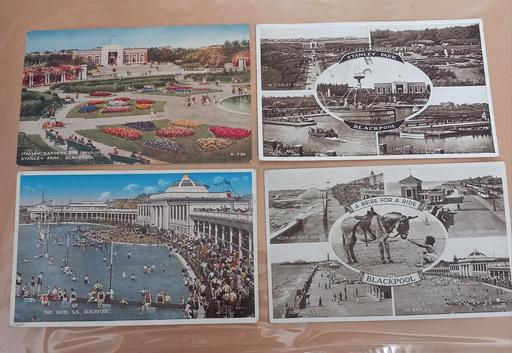 Buy & Sell Merseyside Saint Helens - Photos for 04 vintage 1940s Blackpool postcards