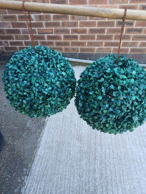 Buy & Sell Derbyshire North East Derbyshire - Photos for 2 x topiary balls