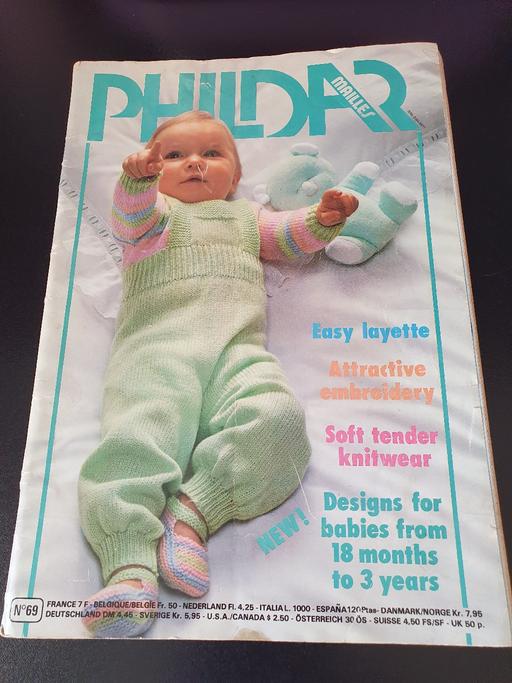 further learning West Midlands Dudley - Photos for vintage phildar baby knitting book