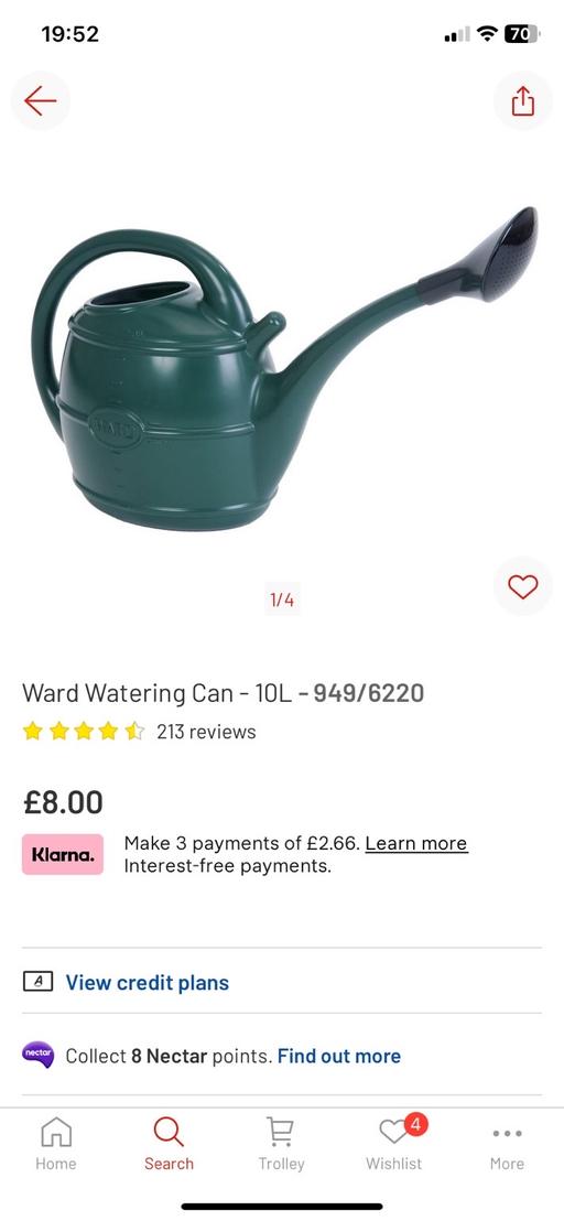 Buy & Sell County Durham Trimdon - County Durham - Photos for Ward watering can 10L