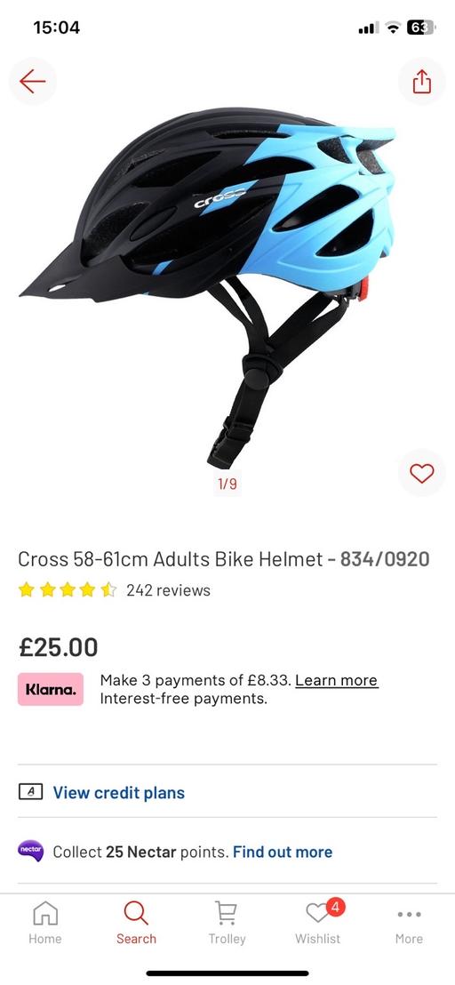 Buy & Sell County Durham Trimdon - County Durham - Photos for Cross adult bike helmet 58-61cm