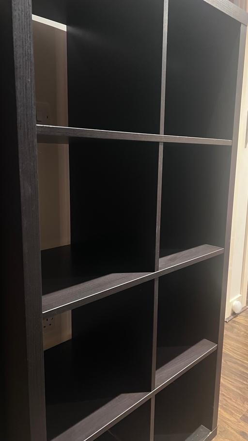 Buy & Sell West London East Acton - West London - Photos for IKEA Kallax shelving unit black/brown