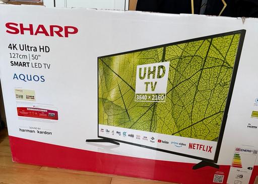 Buy & Sell South East London Croydon - Photos for SHARP 4K ULTRA HD 127cm 50