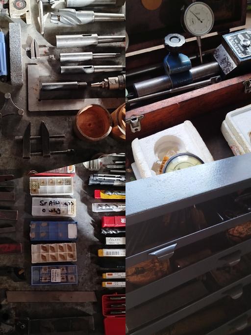 Buy & Sell Staffordshire Tamworth - Photos for Huge Lot Engineers Vintage Tools & Cabinet