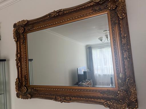Buy & Sell West Midlands Birmingham - Photos for Antique gold 45inch mirror