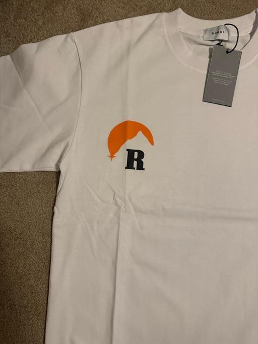 Buy & Sell Buckinghamshire High Wycombe - HP13 - Photos for Men’s Rhude White Print T-Shirt