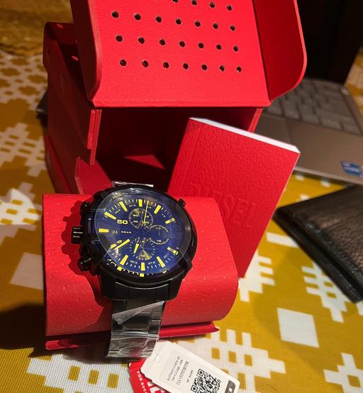 Buy & Sell West Midlands Birmingham - Photos for Diesel Mens Griffed Chrono Watch