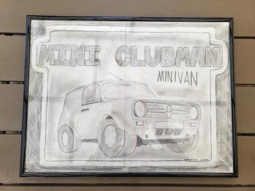 Buy & Sell Staffordshire Cannock Chase - Photos for mini clubman framed original signed art