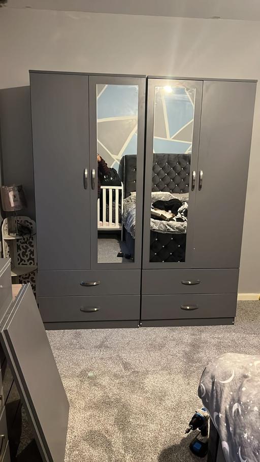 Buy & Sell Brent Wembley - Brent - Photos for 4 Door Wardrobe Sets-Free Home Delivery