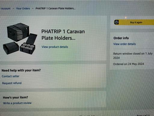 Buy & Sell Bexley Sidcup - DA15 - Photos for Plate & cup holders for Camping or Caravan