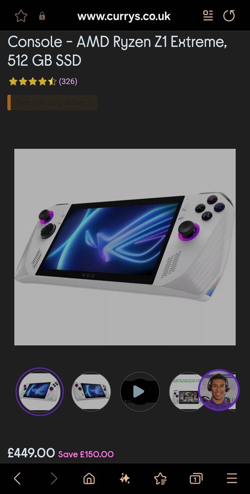 Buy & Sell West Midlands Birmingham - Photos for ASUS ROG Ally Handheld Gaming Console - AMD R