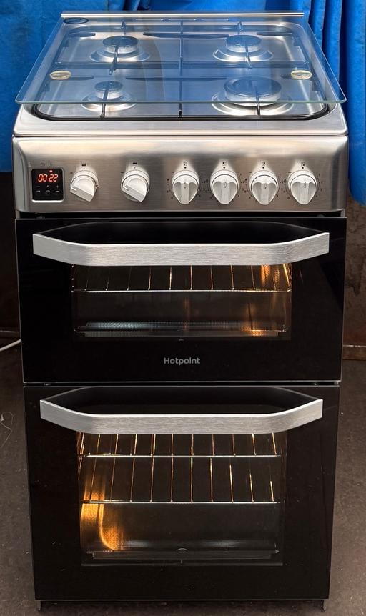 Buy & Sell West Midlands Birmingham - Photos for Hotpoint HD5GOOCCX 50cm Double Oven Gas C