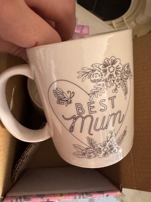 Buy & Sell West Yorkshire Leeds - Photos for Paint your own best mum mug x2