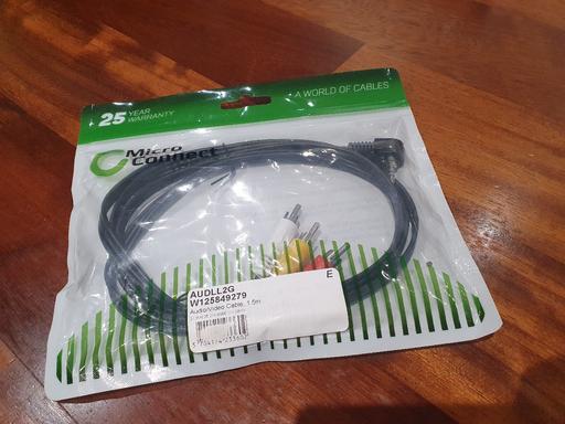 Buy & Sell West Midlands Wolverhampton - Photos for Audio/Video cable 1.5m NEW