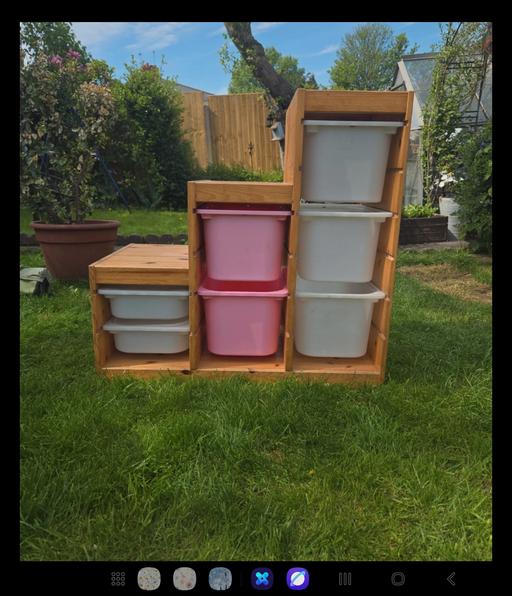 Buy & Sell West Midlands Wolverhampton - Photos for Wooden Storage Cabinet