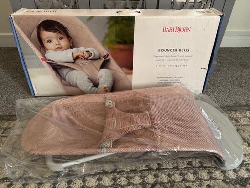 Buy & Sell Derbyshire Derby - Photos for Brand New BabyBjorn Bliss Bouncer - Pink
