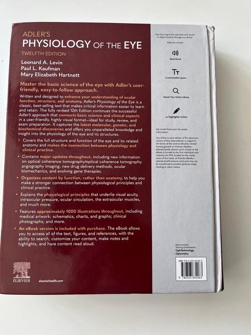 Buy & Sell South East London Riddlesdown - South East London - Photos for Adlers physiology of the eye book Levin