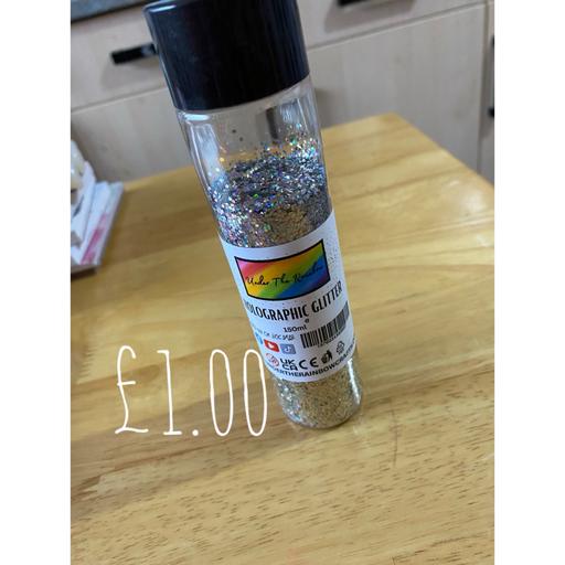courses West Midlands Birmingham - Photos for Holographic glitter silver