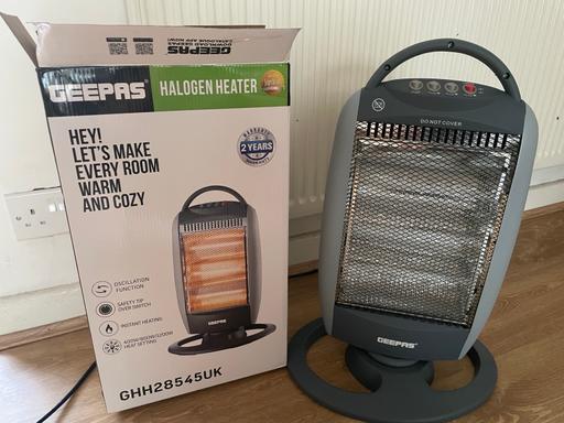 Buy & Sell Merseyside Liverpool - Photos for Geepas Halogen Heater