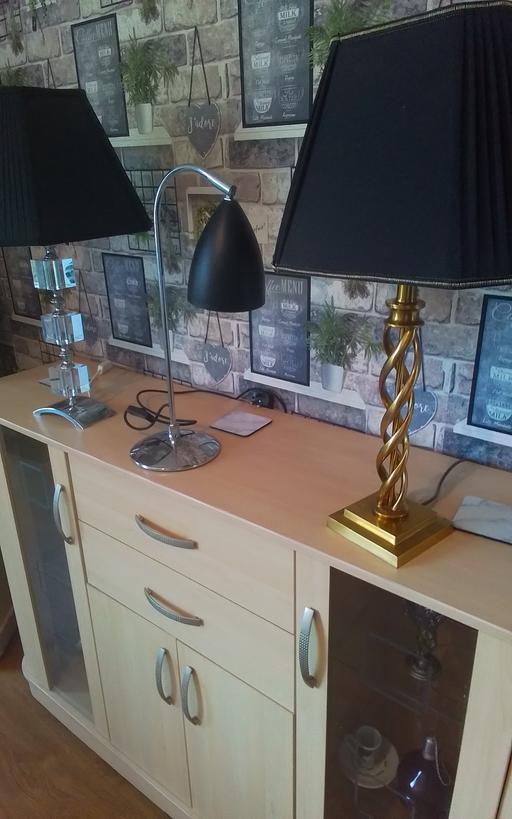 Buy & Sell Greater Manchester Wigan - Photos for 3 STYLISH QUALITY LAMPS £15 EACH
