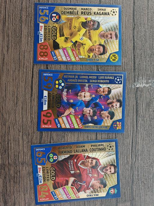 Buy & Sell North West London Cricklewood - North West London - Photos for Match Attax Topps BARCELONA/DORTMUND/LIVERPOO