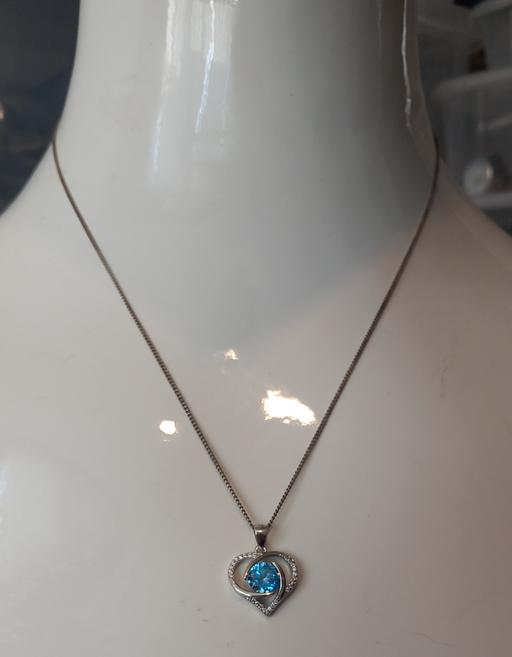 Buy & Sell Merseyside Saint Helens - Photos for Sterling silver topaz gemstone pendant