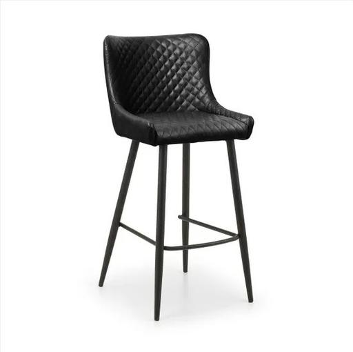 Buy & Sell Greater Manchester Manchester - Photos for Julian Bowen Luxe Faux Leather Barstool-Black