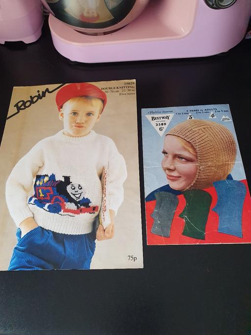 courses West Midlands Dudley - Photos for vintage knitting patterns x 2