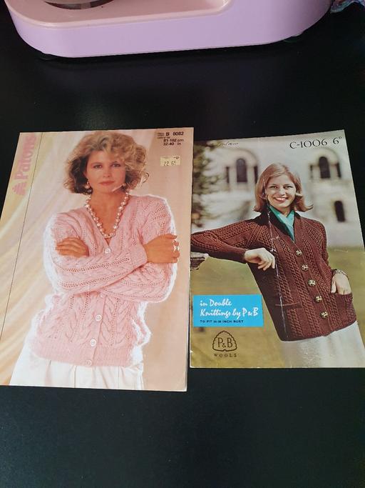 courses West Midlands Dudley - Photos for vintage knitting patterns x 2