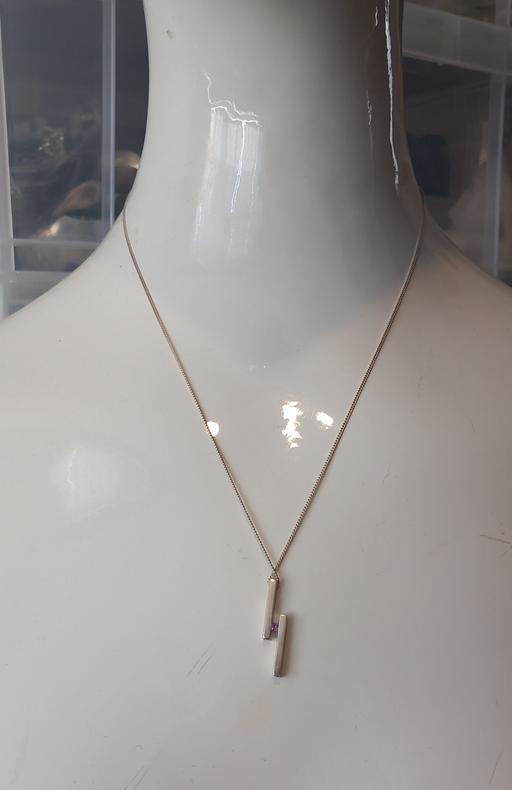 Buy & Sell Merseyside Saint Helens - Photos for Sterling silver amythest geometric pendant