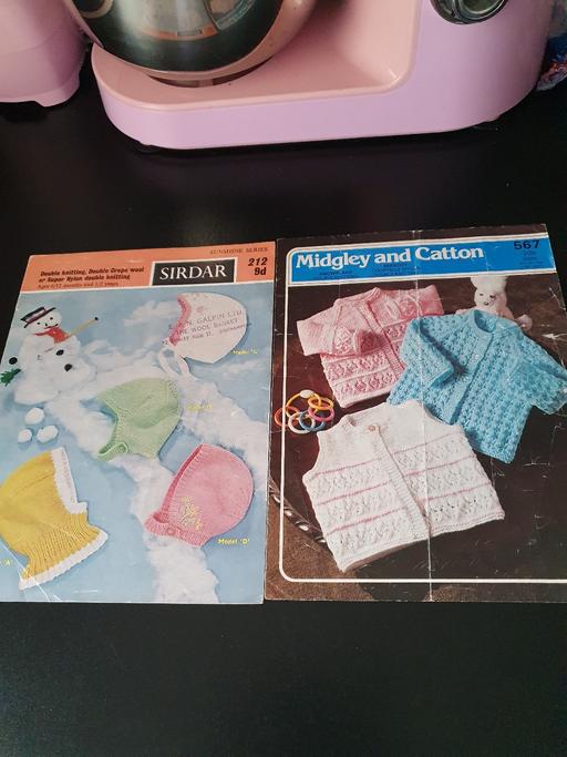 courses West Midlands Dudley - Photos for vintage baby's knitting patterns x 2