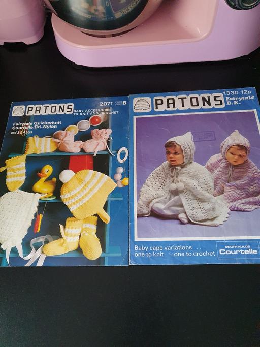 courses West Midlands Dudley - Photos for vintage baby knit/crochet patterns x 2