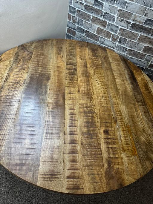 Buy & Sell South East London Walworth - South East London - Photos for Mango wood 5ft round dining table