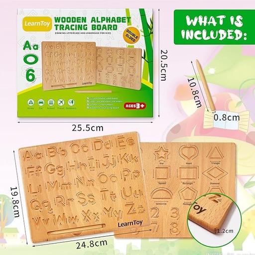 Buy & Sell West Midlands Birmingham - Photos for Wooden Alphabet Tracing Board NEW